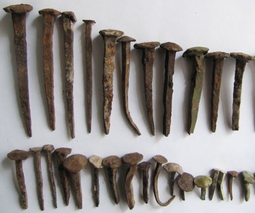 Кованые гвозди