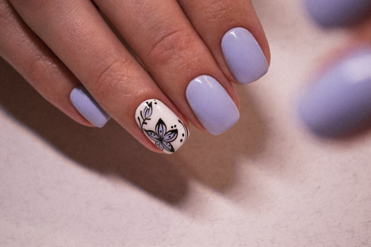 Модный цвет и наипростейший рисунок