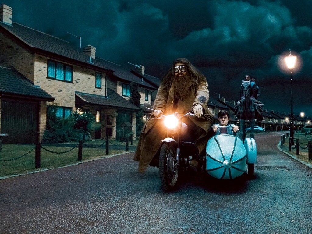 Сириус Блэк и Хагрид