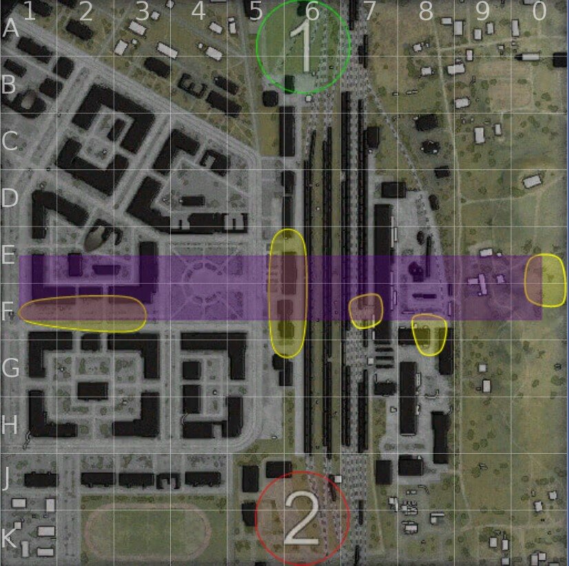 Общий вид карты