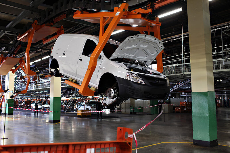 ларгус с завода в тольятти