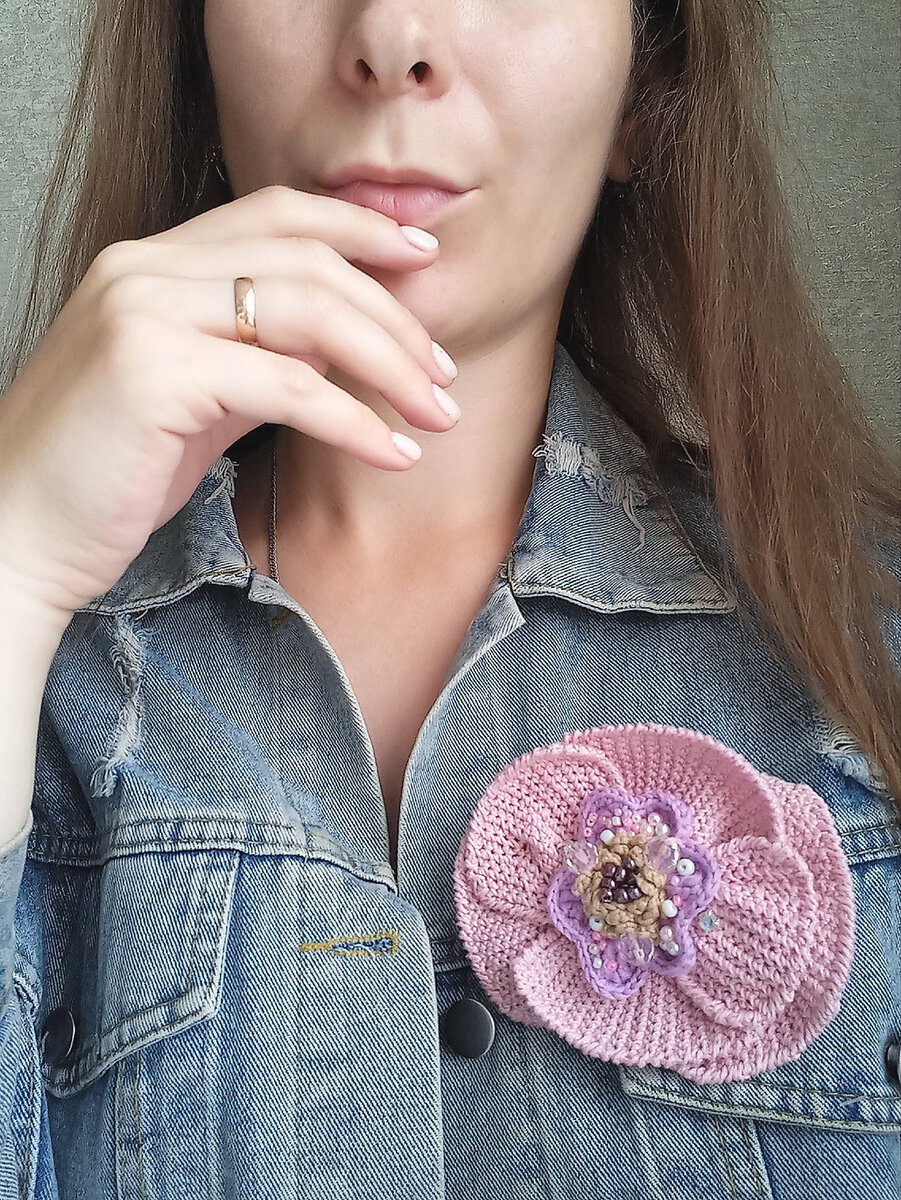 Брошь. Моя работа. https://vk.com/art_by_mitynina