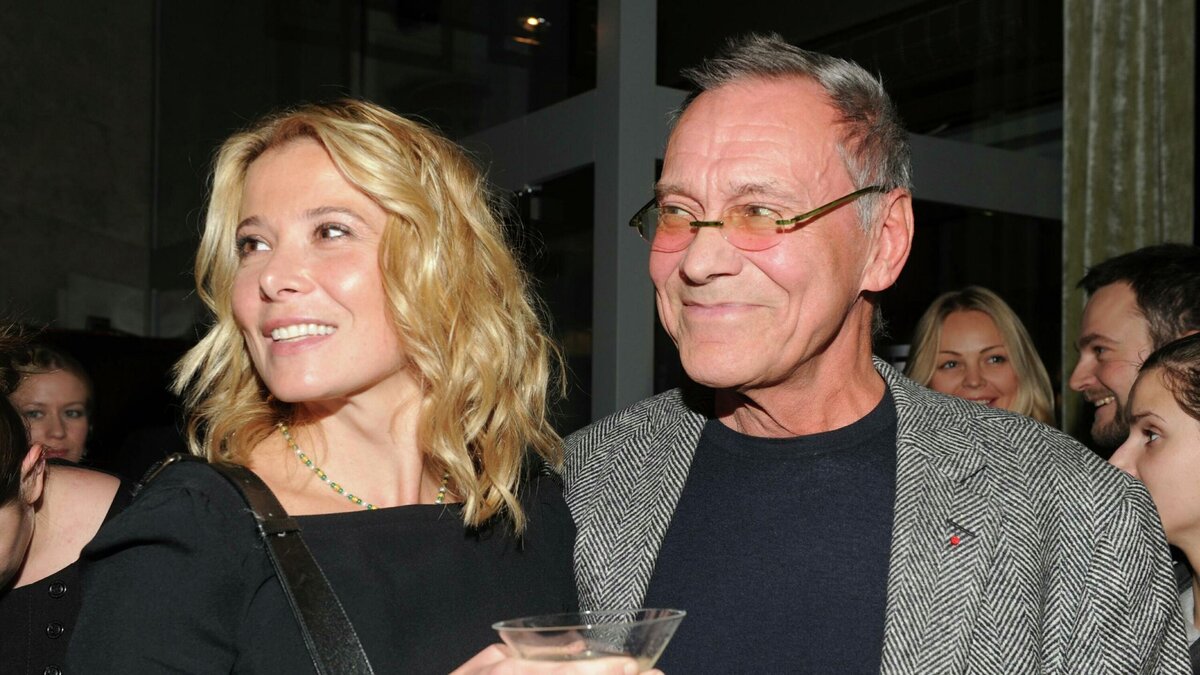    Юлия Высоцкая и Андрей Кончаловский © Globallookpress / Anatoly Lomohov