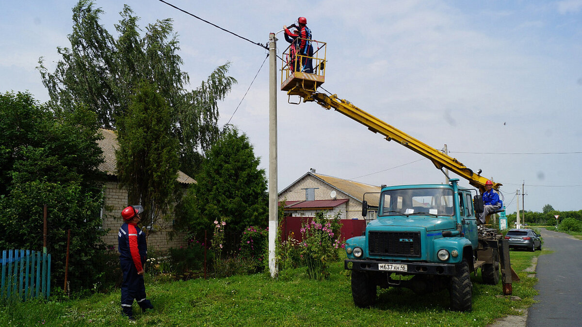    Ещё в двух районах Курской области завершены работы по модернизации уличного освещения