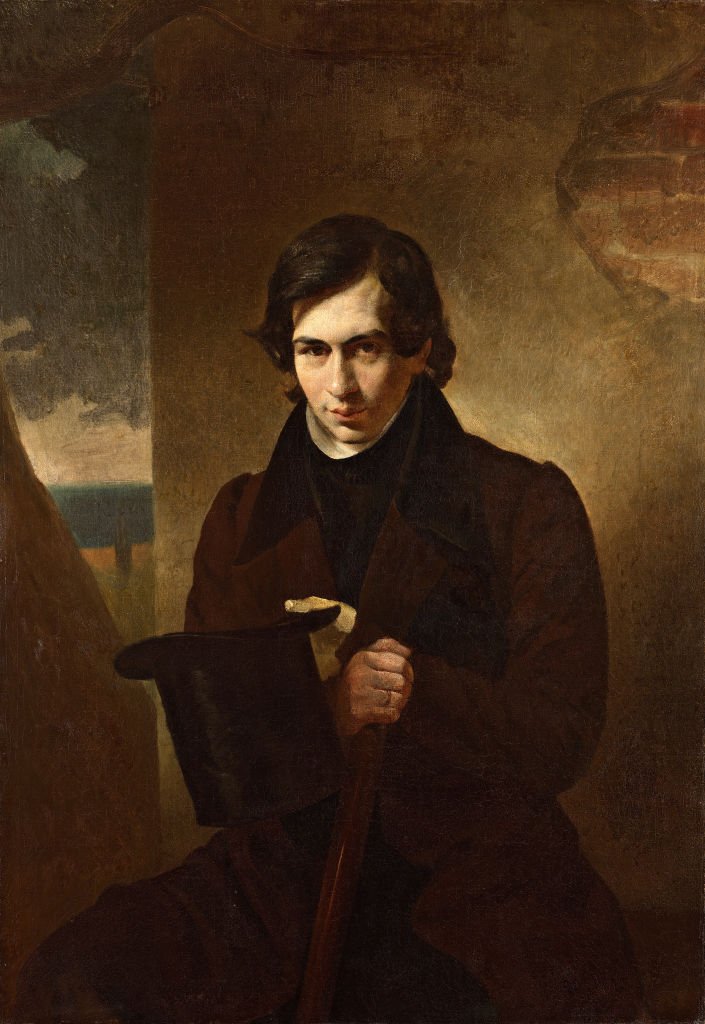 К.П.Брюллов. Портрет Н.В.Кукольника. 1836 г. Из открытых источников Интернета.