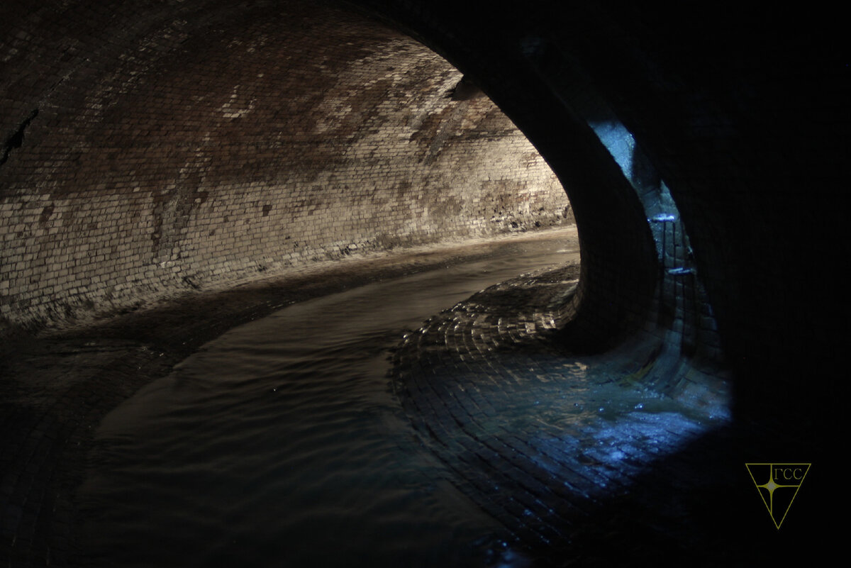 Знаменитый Щекотовский тоннель в коллекторе Неглинки