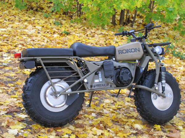 Пример мотоцикла с двигателем Lifan 168F.