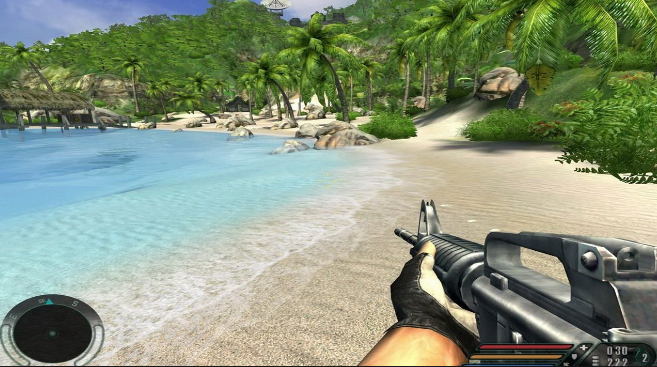 В 2004 году, движок разработанный Crytek произвел фурор в отношении реалестичности воды и освещения.