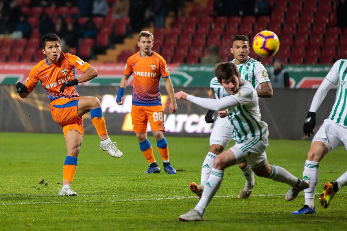 ЦСКА в первом круге разгромил Ахмат