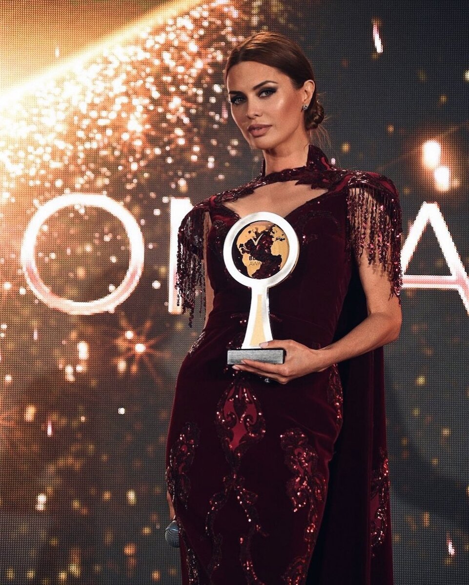 Виктория Боня на World Bloggers Awards. Фото: Instagram