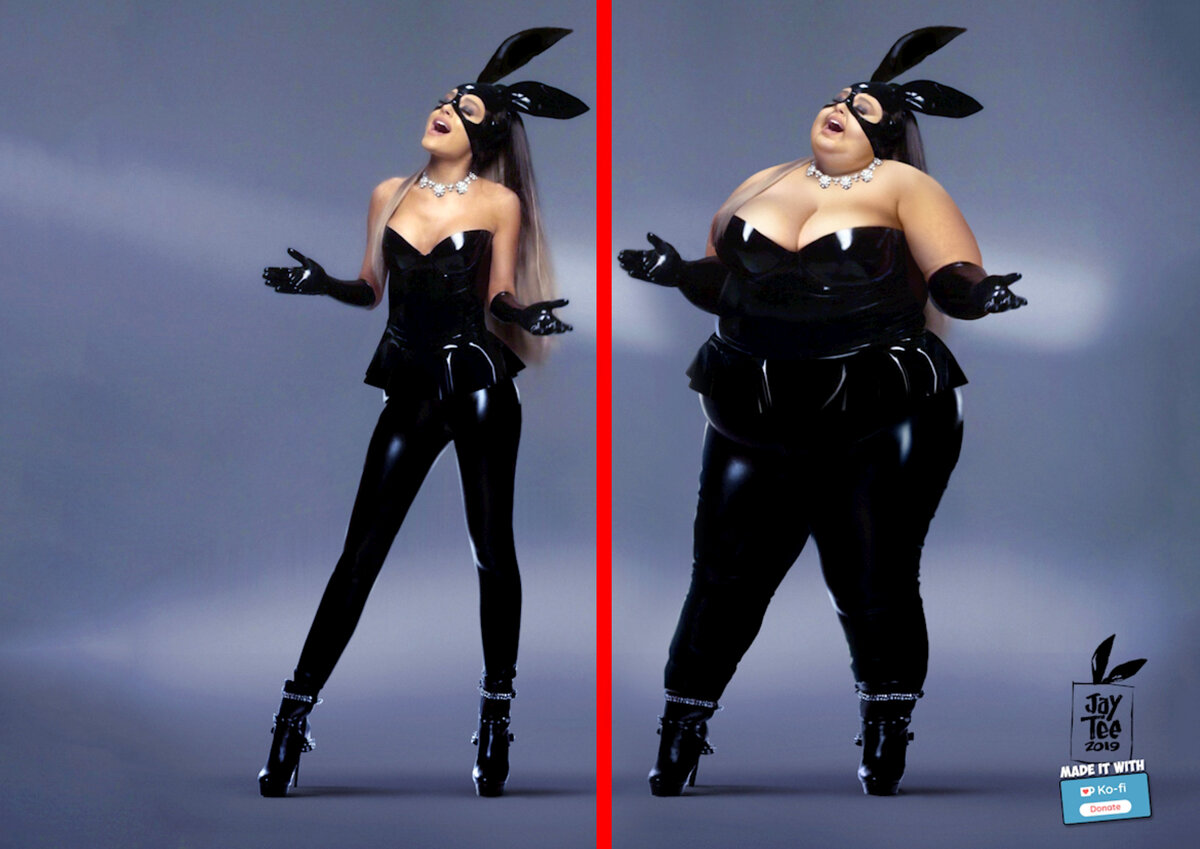 retouch Jay Tee  /   на фото Ariana Grande