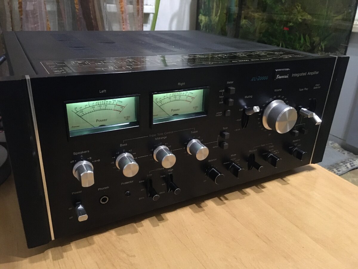 Привет из 70-х: полный усилитель Sansui AU-20000 | Prophetmaster Audio |  Дзен