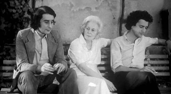  Леопольдо Мария Панеро, Фелисидад Блан, Мичи Панеро в фильме «El desencanto», 1976
