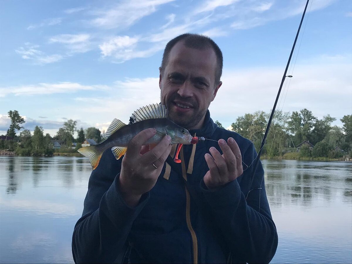 Окунь активно клевал на Tioga Lacky Lohn