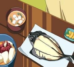 Южно-Корейский завтрак. Но в Северной Корее все иначе.