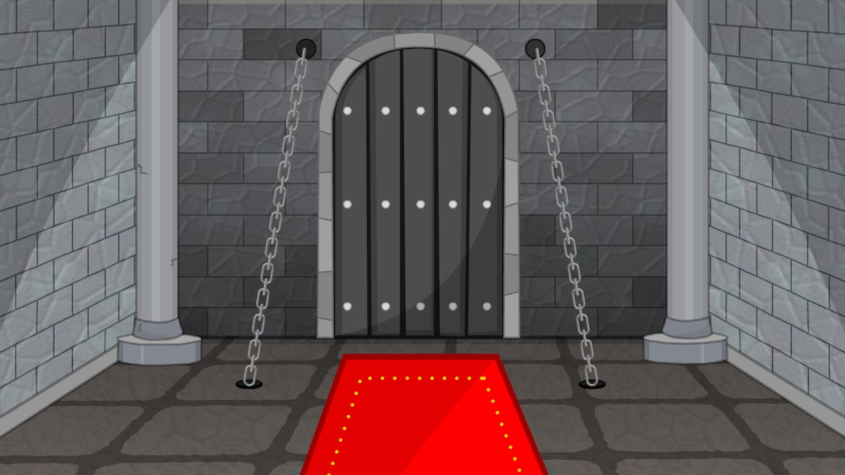 Игра · Побег из жуткого замка