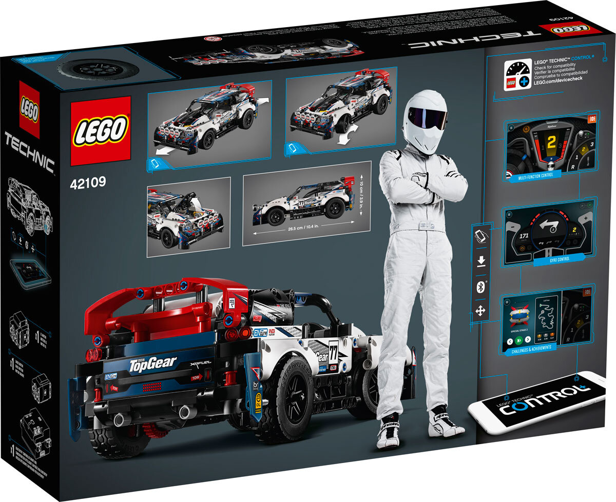 LEGO Technic 42109 Top Gear Rally Car QbrickFan LEGO