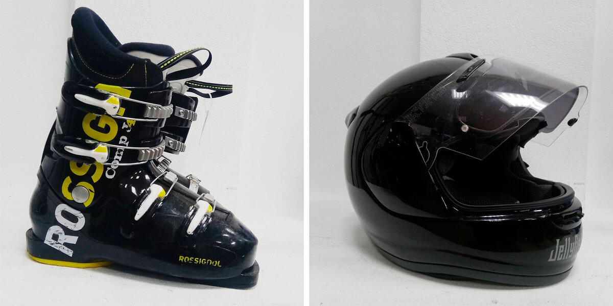 Ботинки для сноуборда BURTON moto (199 рублей)/Мотошлем Arai Axcess 2 Pearl Black (499 рублей)