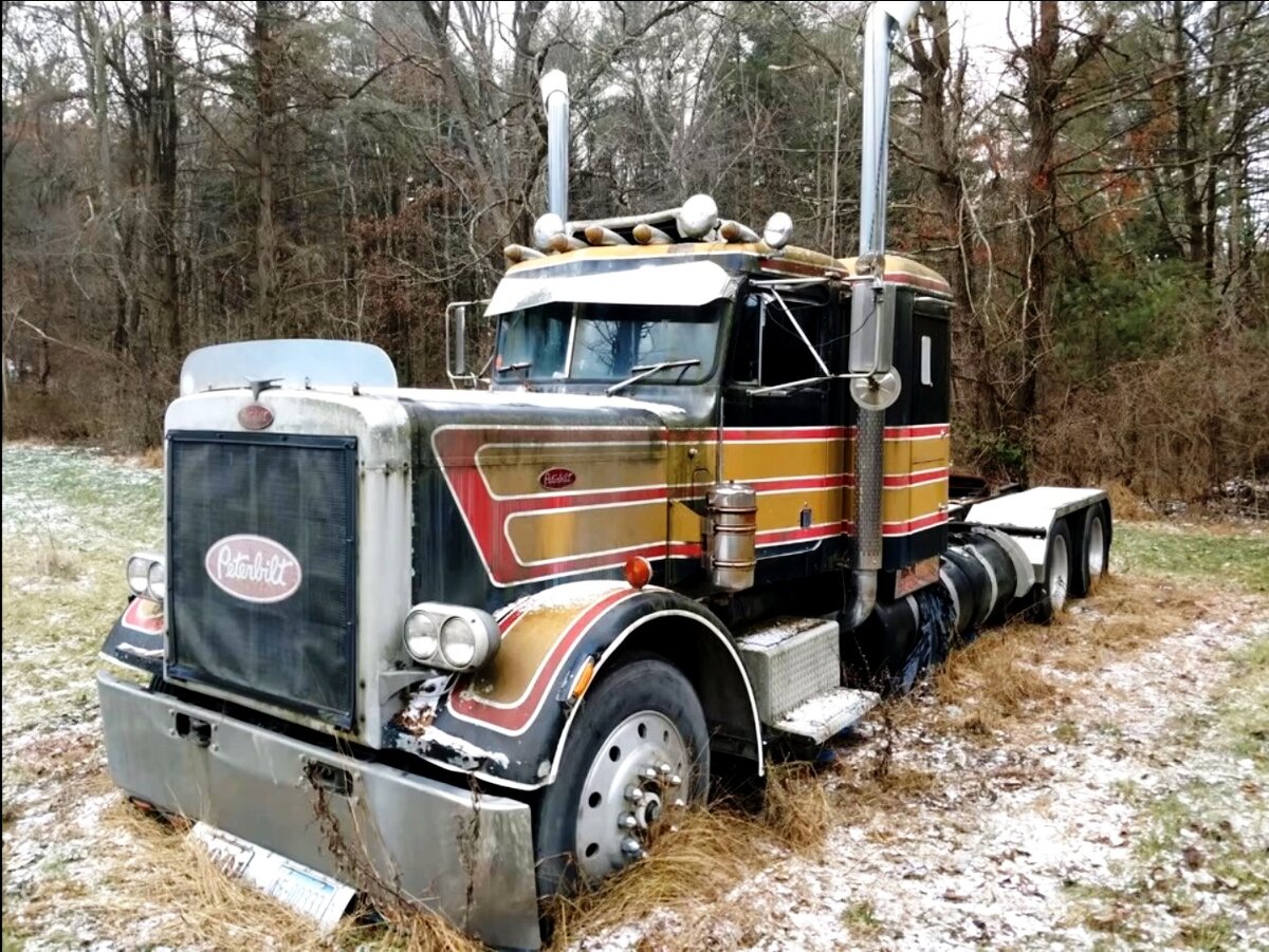 Спасение Peterbilt 359, простоявшего под открытым небом 18 лет | Все о  грузовиках – Trucksplanet | Дзен