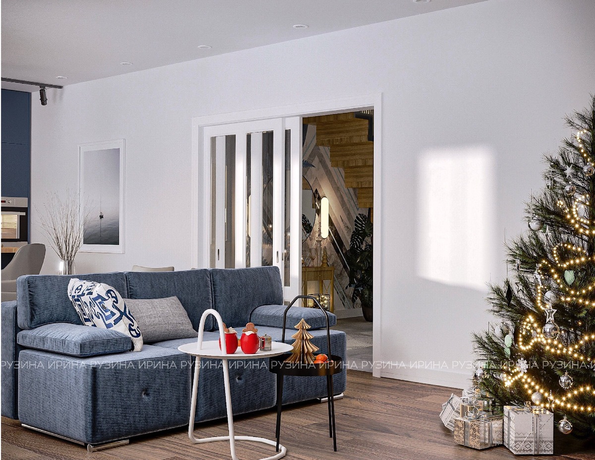 Мой дизайн-проект интерьера загородного дома в Самаре