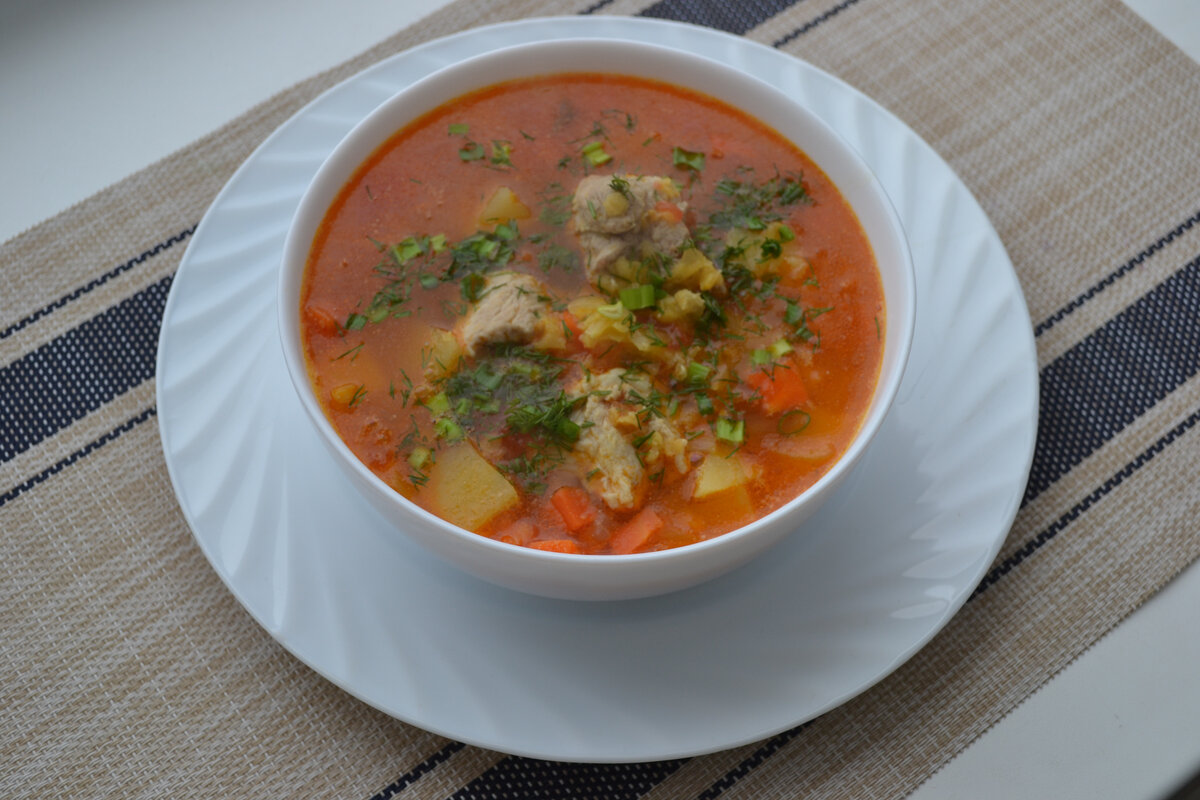 чечевичный суп как в турции