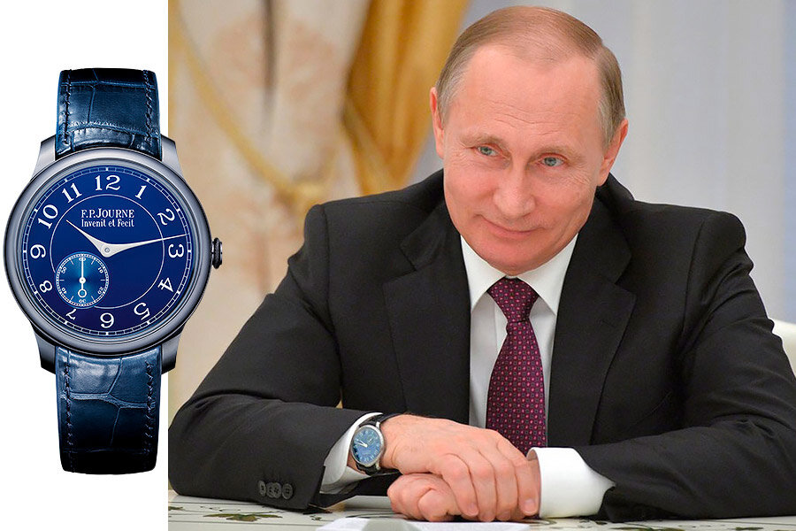 Владимир Путин в часах F.P. Journe