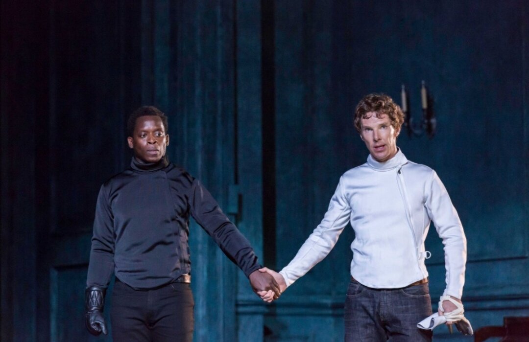 Гамлет и Лаэрт перед дуэлью 