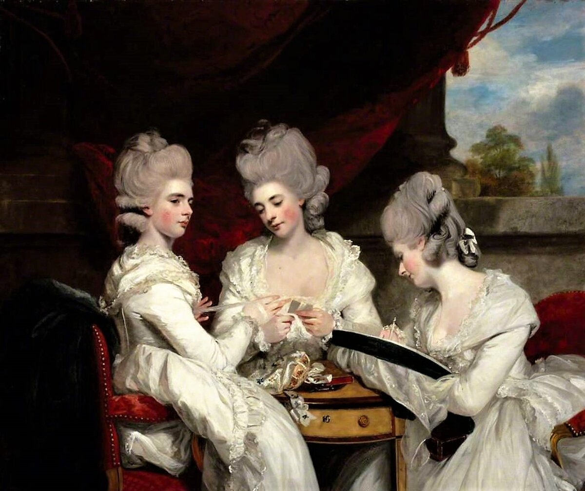Сэр Джошуа Рейнольдс, «Леди Уолдегрэйв»,  1780, холст, масло, Национальная галерея Шотландии