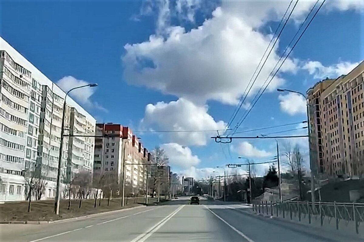 Спальный район Казани, 22 марта 2020 - воскресенье