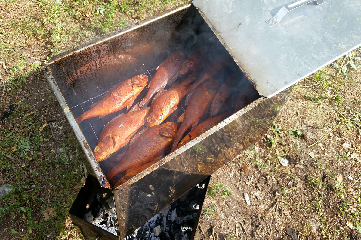 Вот рыбка и готова!