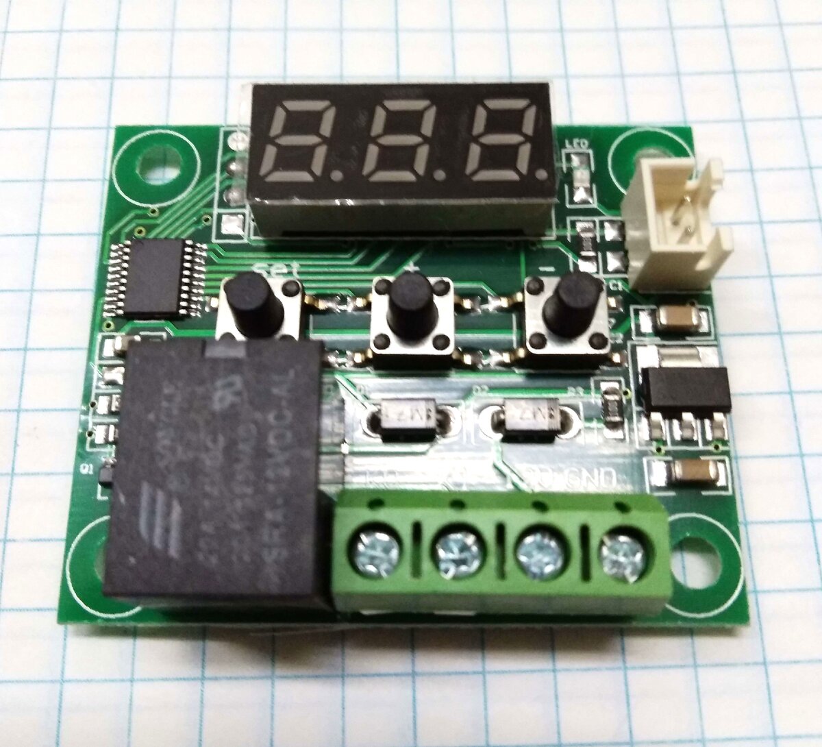 Терморегулятор W1209