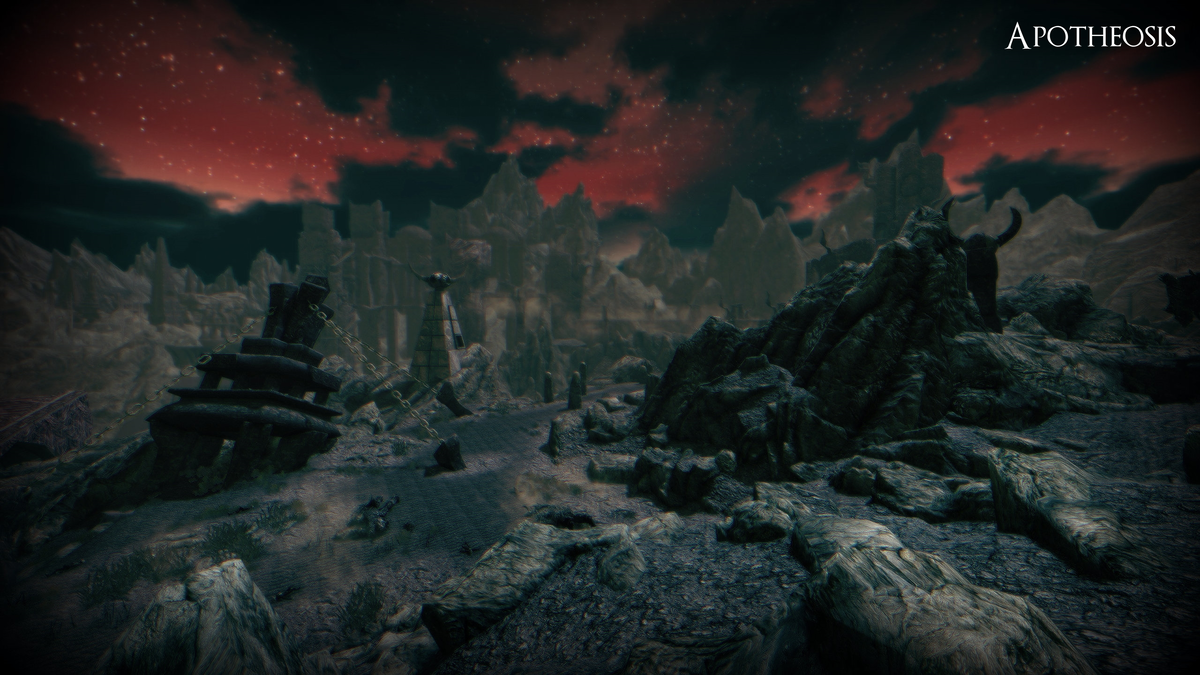 The Elder Scrolls 5:Skyrim | DLC | Mods | Apotheosis | Скриншот локации.