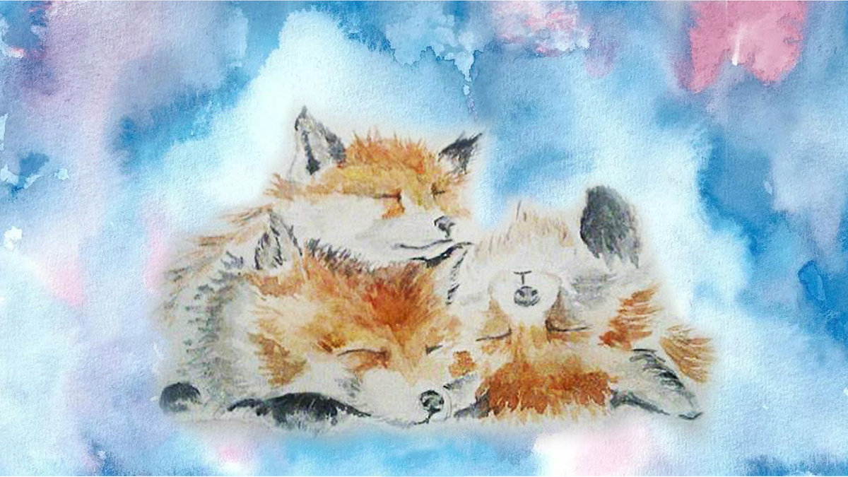 Рисовала для "сонной книжки", но так её и не закончила =(