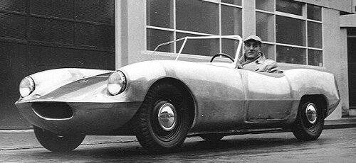 Elva - прототип 1955 года.