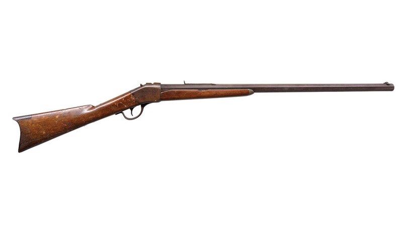 J. M. Browning Single Shot Rifle во плоти