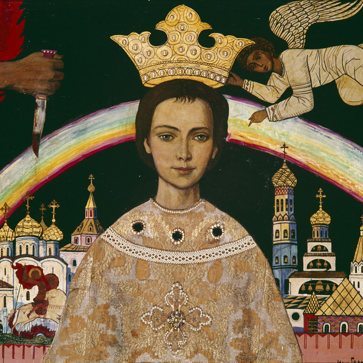 Молодой царевич, сын Ивана Грозного