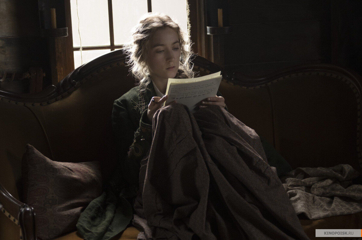 Сирша Ронан в роли начинающей писательницы из фильма «Маленькие женщины», 2019 год