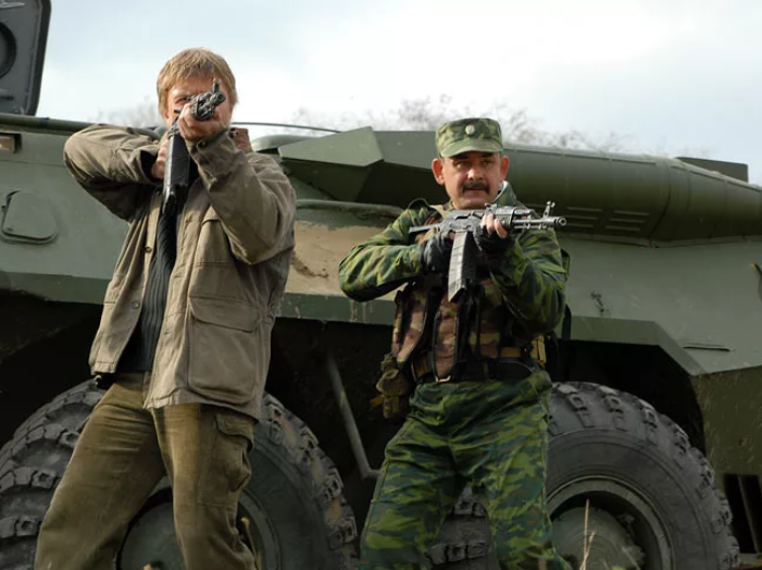 Кадр из сериала "Откричат журавли".