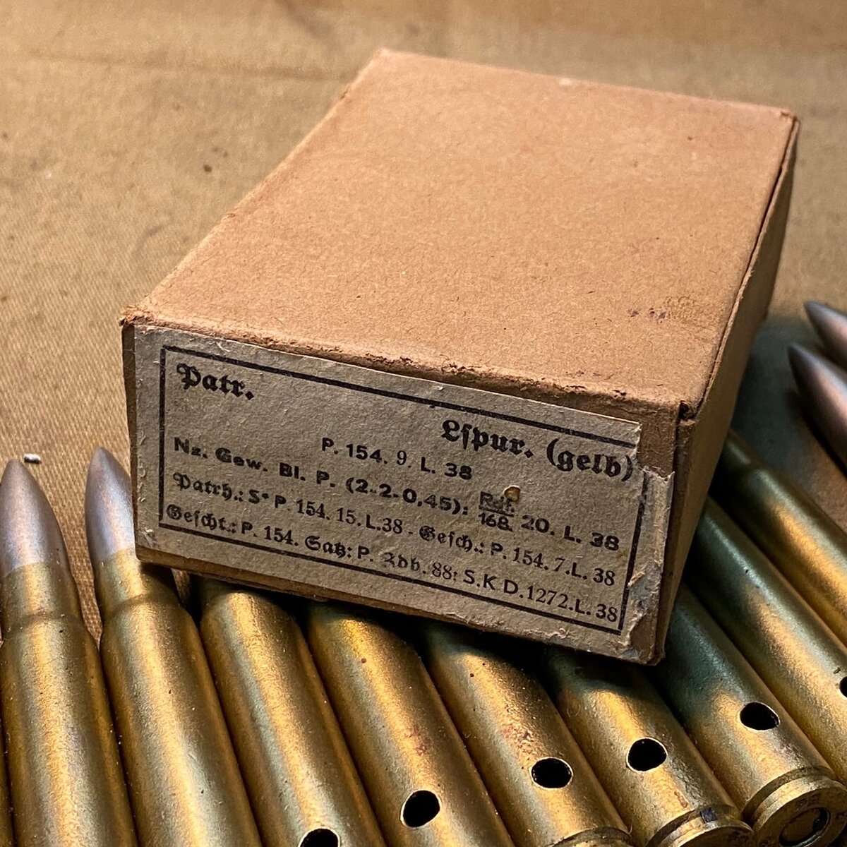 Охолощенные патроны 8 мм Маузер. Фото предоставлено интернет-магазином "Военная лавка"