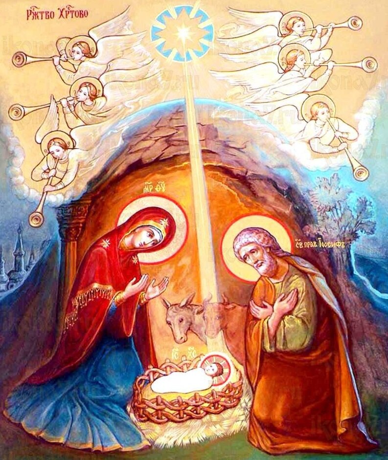 Икона Рождество Христово