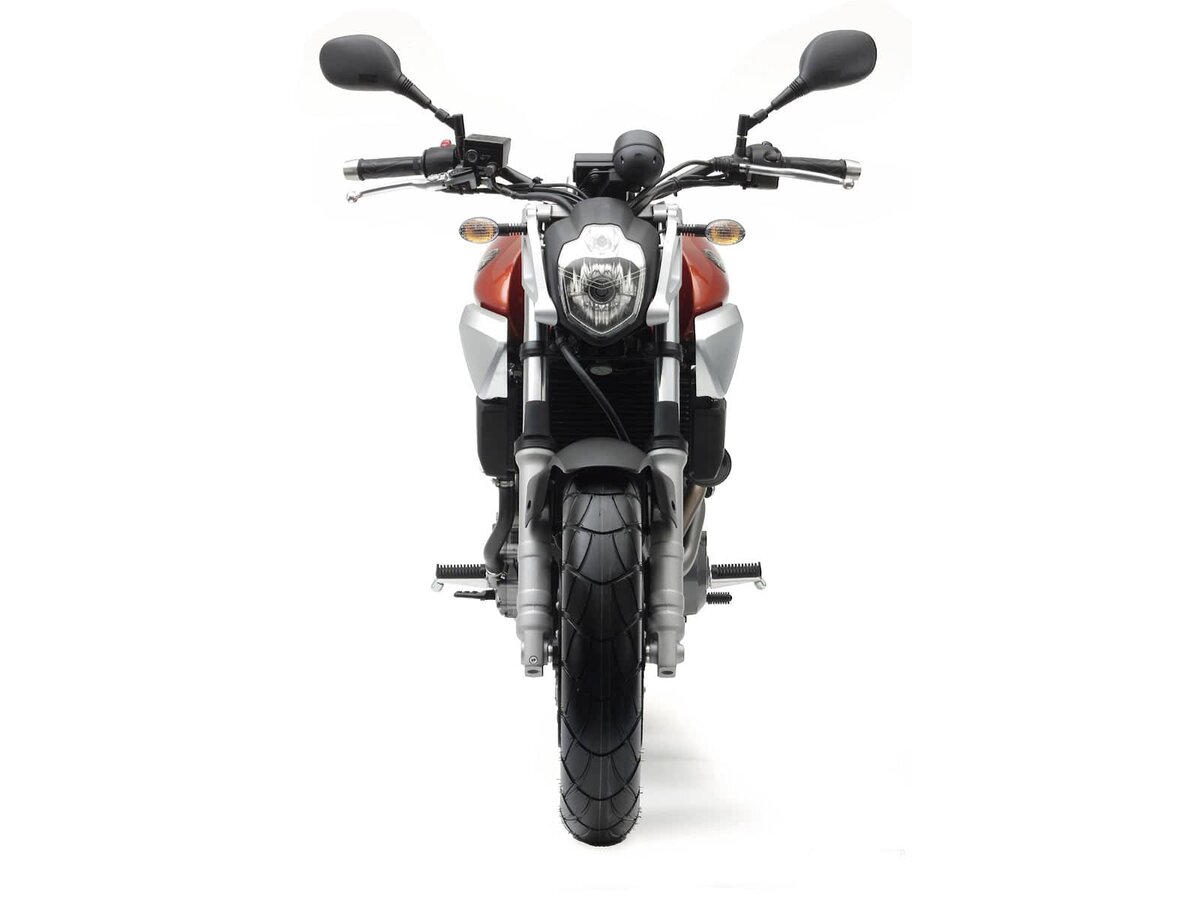 нейкед байк YAMAHA MT 03 фото от переднего колеса