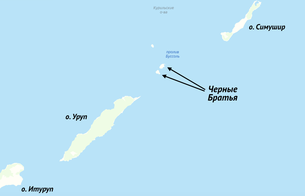 Остров море пролив. Острова черные братья. Остров Уруп Курильские острова на карте. Курилы черные братья. Остров Симушир на карте России.