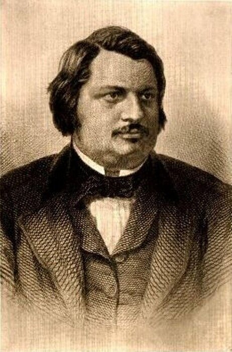 Оноре де Бальзак - французский писатель. | Фото: static.cinemarx.ro.