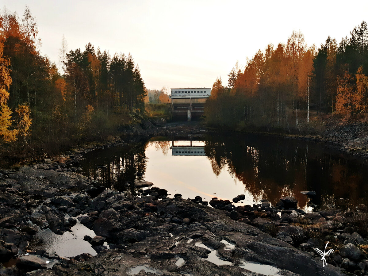 Вулкан Гирвас Карелия фото зимой