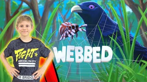 Video herunterladen: Игра в Паука СПАСАТЕЛЯ! Интересная игра Webbed про дружбу насекомых - Играем с Даником в PC Games