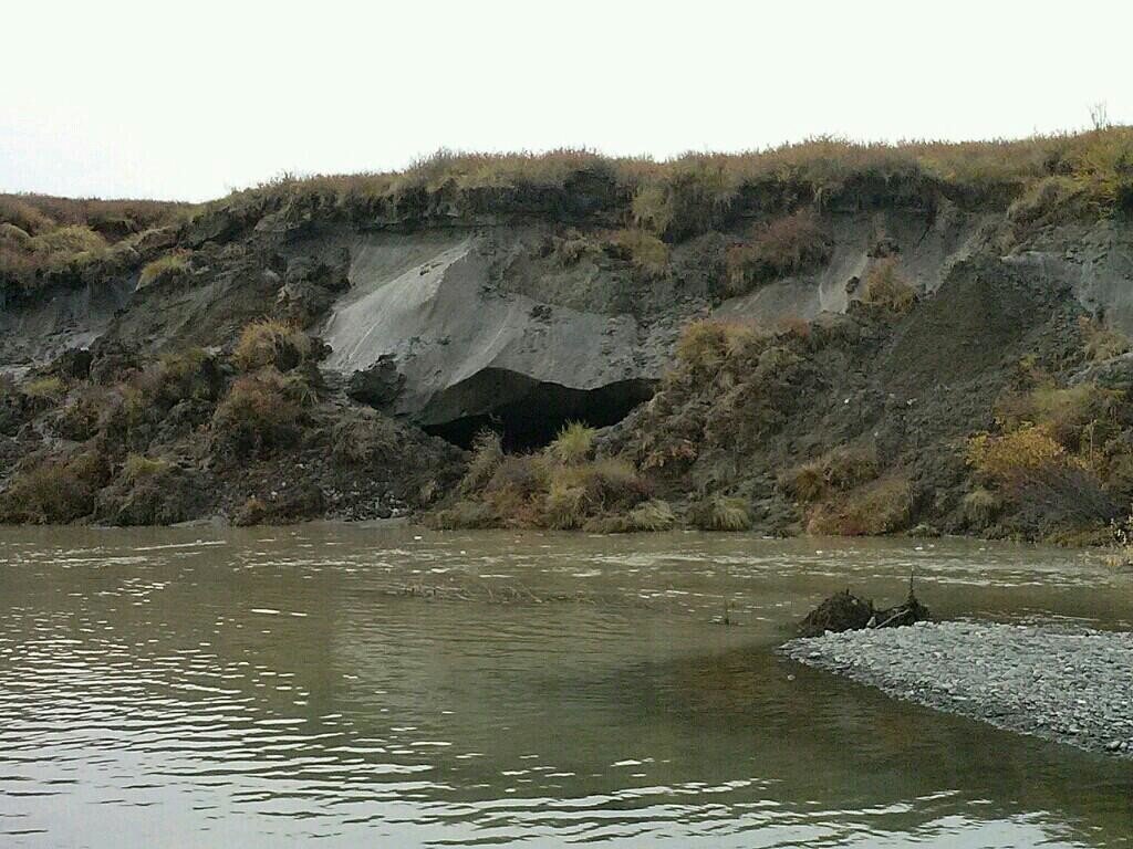 Тундра. Море Лаптевых. Вечная мерзлота.