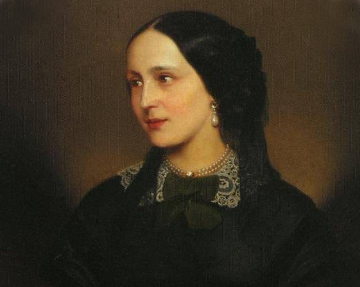 Портрет Натальи Николаевны Ланской, худ. Лаш, 1856 г. 