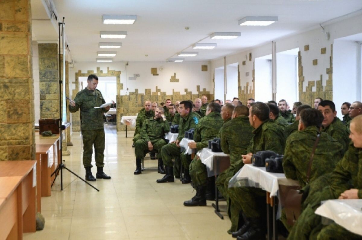    В Тверской области мобилизованные граждане проходят медкомиссию