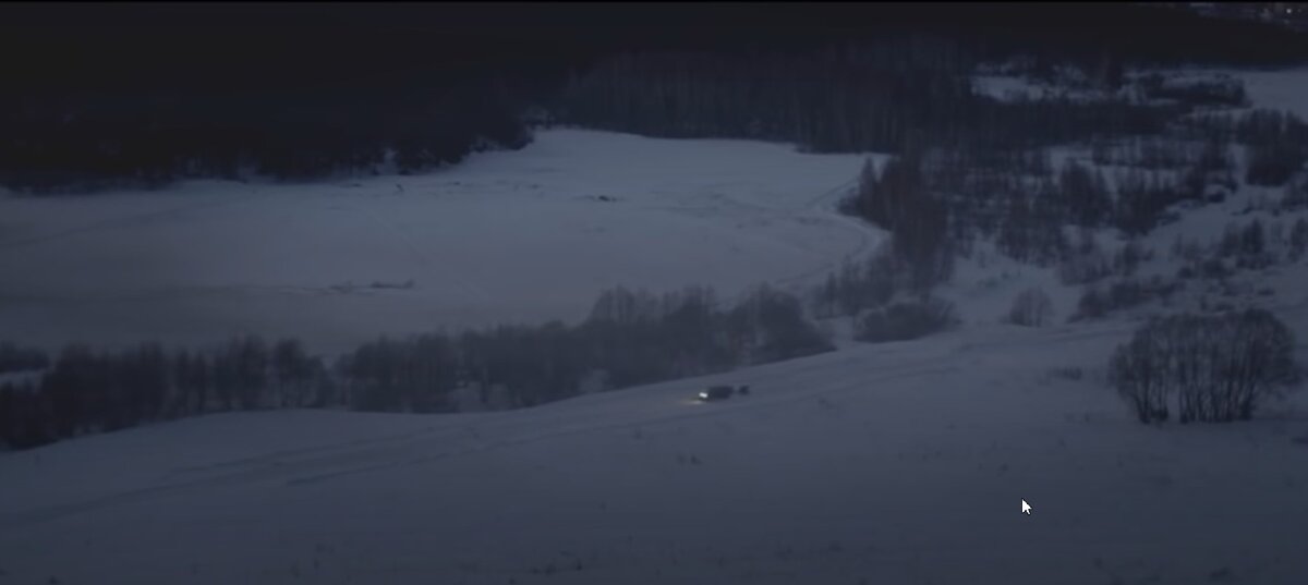 Долгая дорога в дюнах.