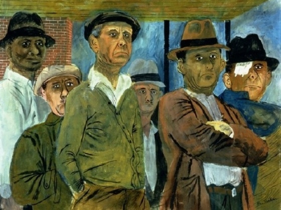    Бен Шан. Безработные. 1938